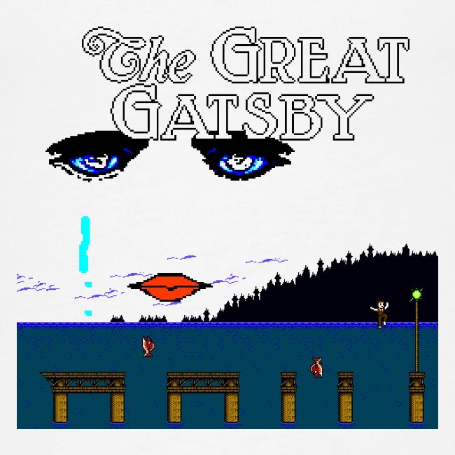 Great Gatsby Game Tri-blend Vintage Tee