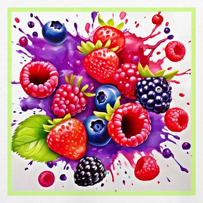 Berry Splash Mix Art