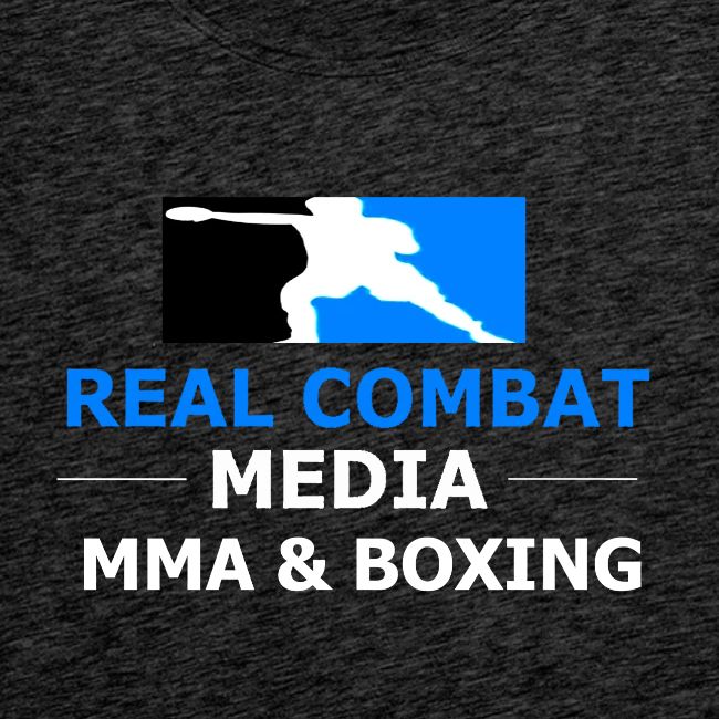 RCM MMA & BOXING Light Blue White Text