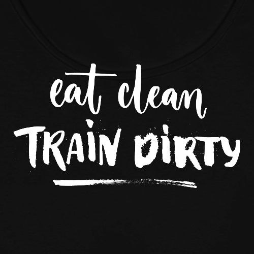 Eat clean - Women's Premium Tank Top