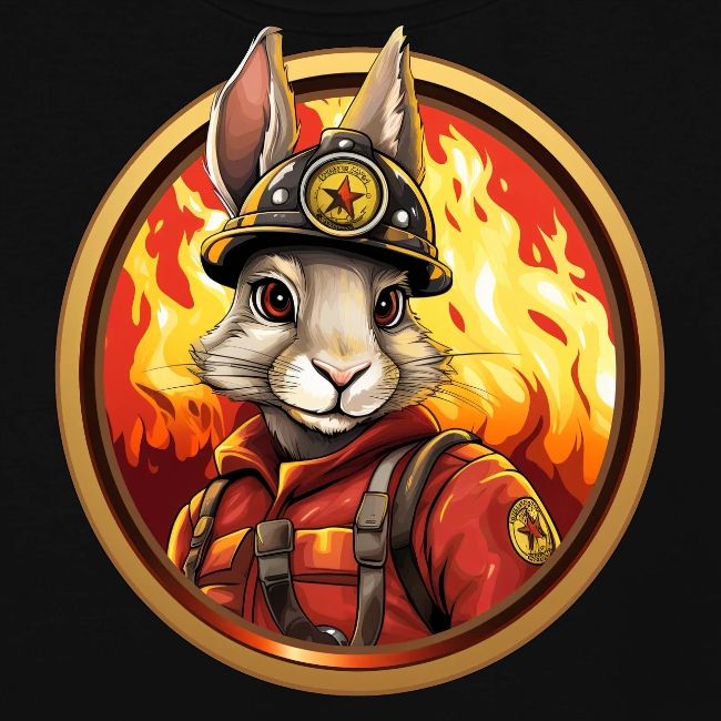 Rabbit Firefighter