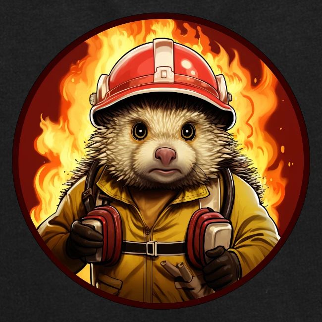 Hedgehog Firefighter