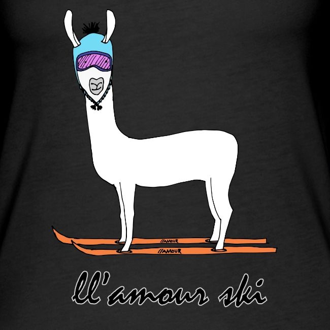 Skiin' llama