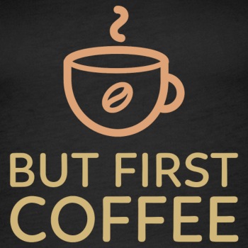 But first coffee - Tank Top for women