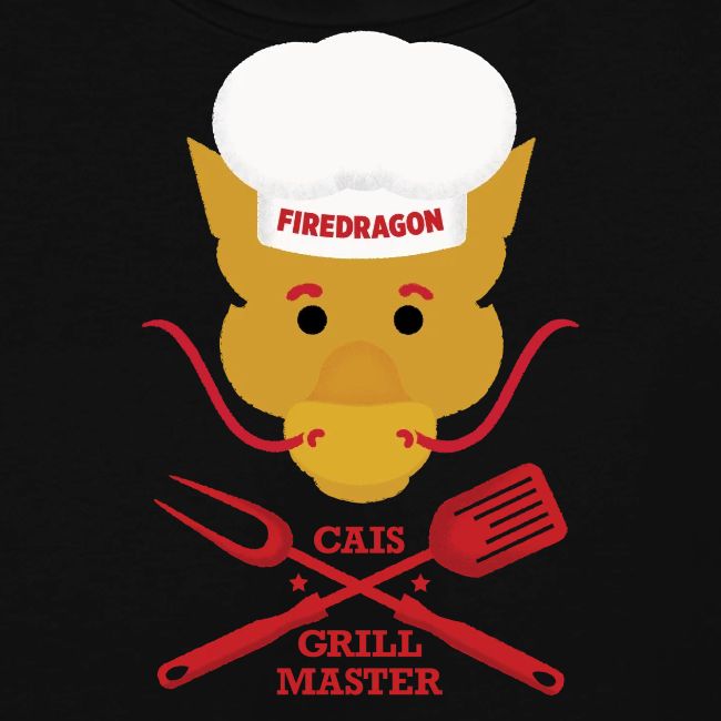 Firedragon Grill Master—Red Design