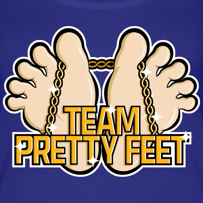 Team Pretty Feet™ Gold Chain (Kawaii Style)