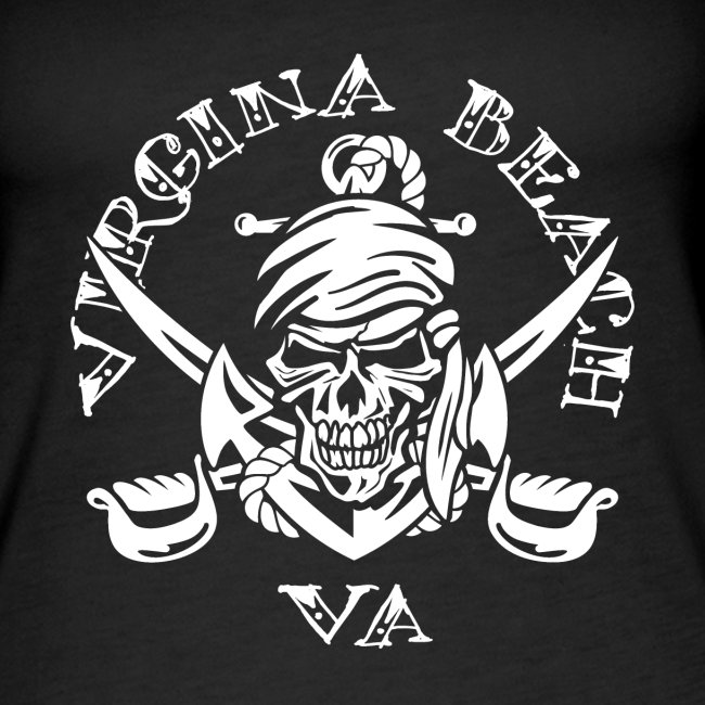 Virginia Beach, VA Pirate Skull Anchor and Swords