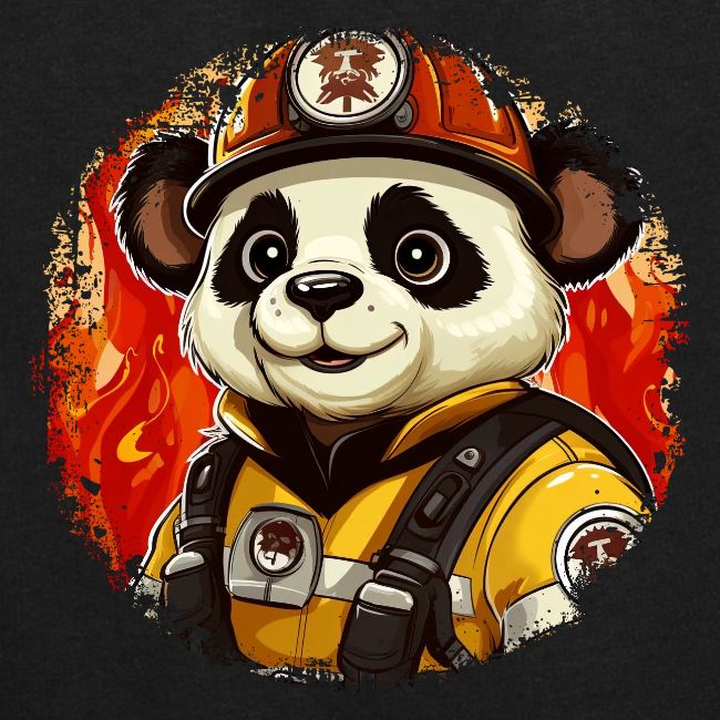 Panda Firefighter