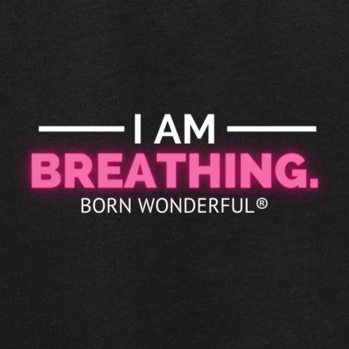 I am breathing. - Women's Premium Tank Top