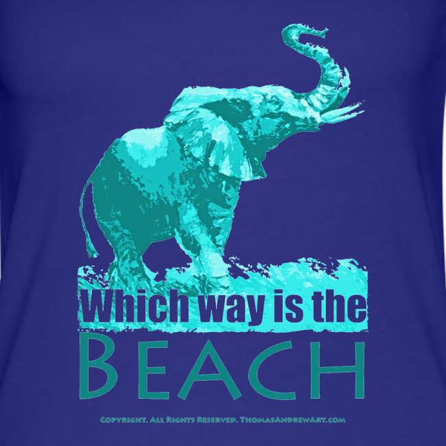 Which way is the beach ts