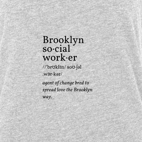 Brooklyn Social worker - Women's Premium Tank Top