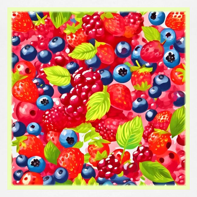 Colorful Berry Pattern