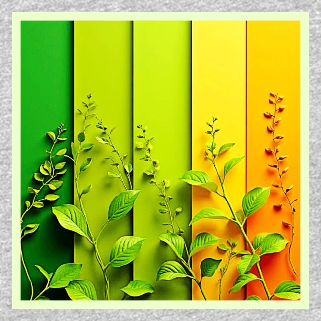 Modern Color Block Nature