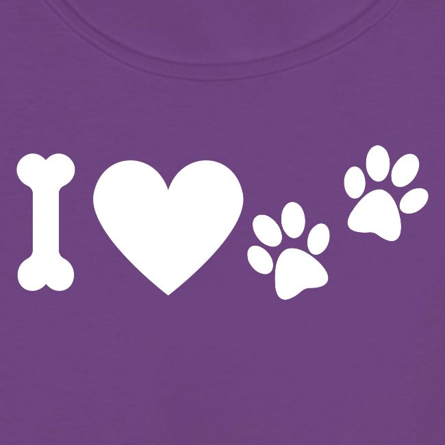 I Love Dog Prints