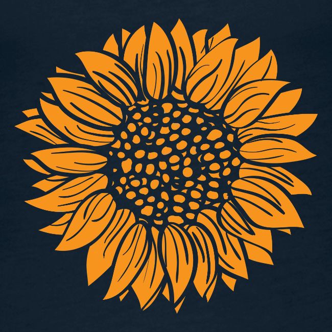 Orange Sunflower