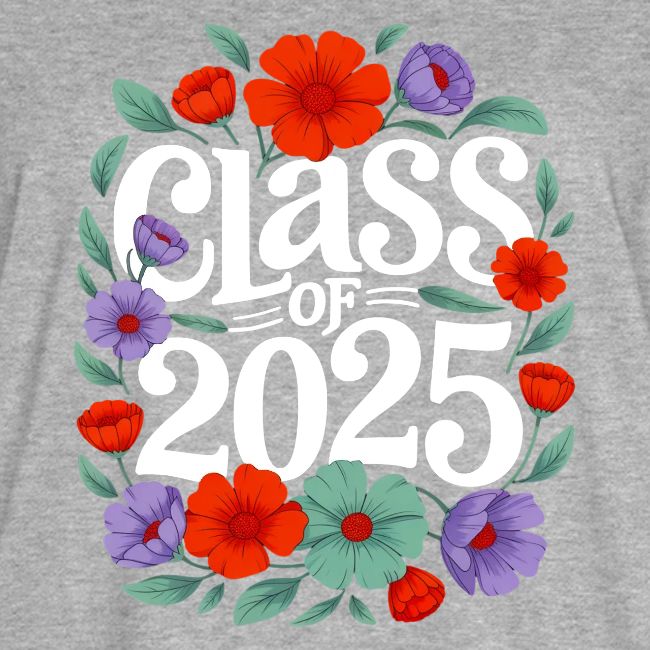 2025 Senior Graduation Gift Floral T-shirts