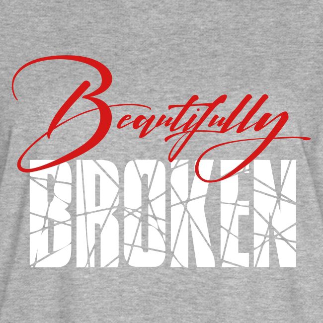 Beautifully Broken red white