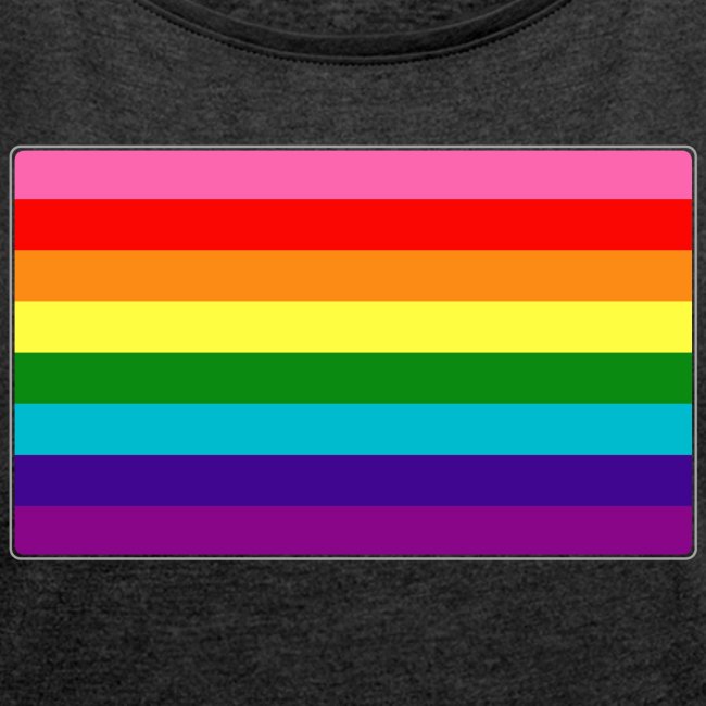 Original Gilbert Baker LGBTQ Rainbow Pride Flag