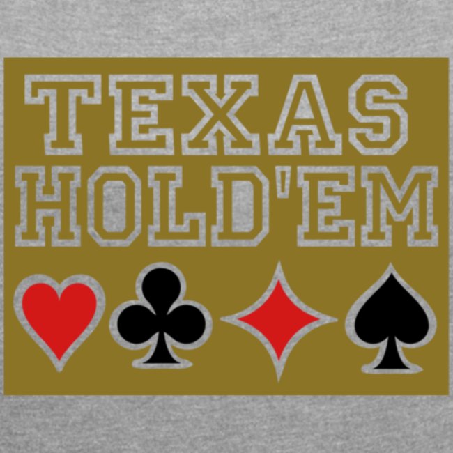 custom tee shirts texas hold em poker