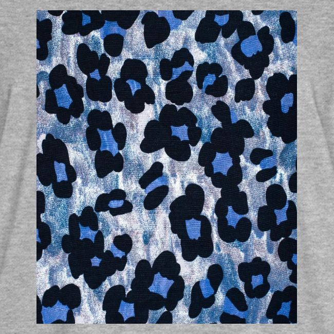 blue ank black leopard pattern