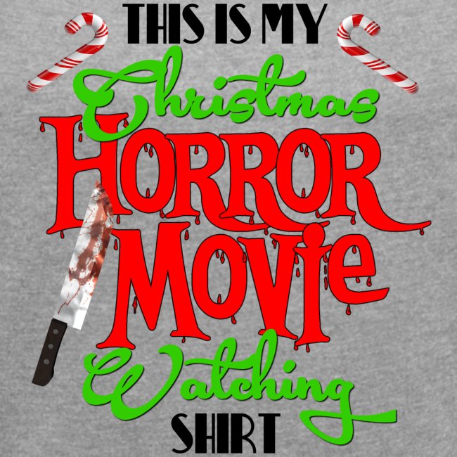 Christmas Horror Movie Watching Shirt