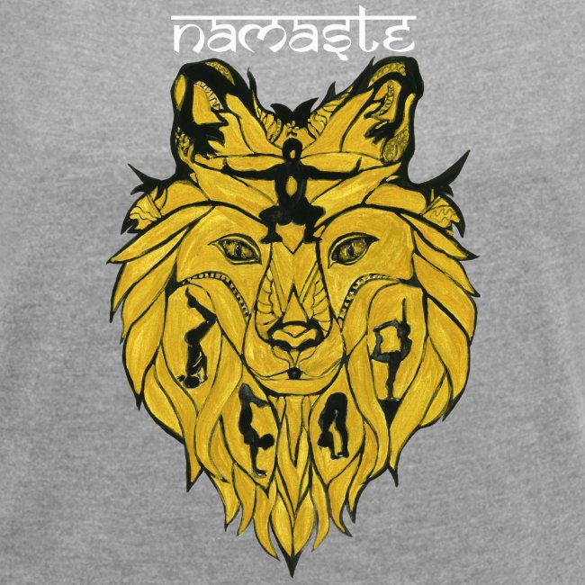 Wolf Yoga Face Gold