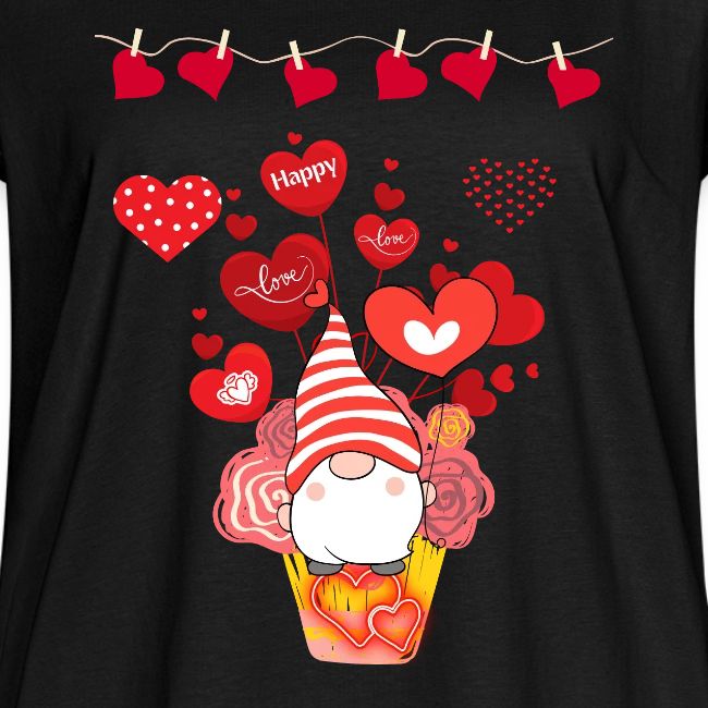 Design wrapped in love hearts, vibrating in love.