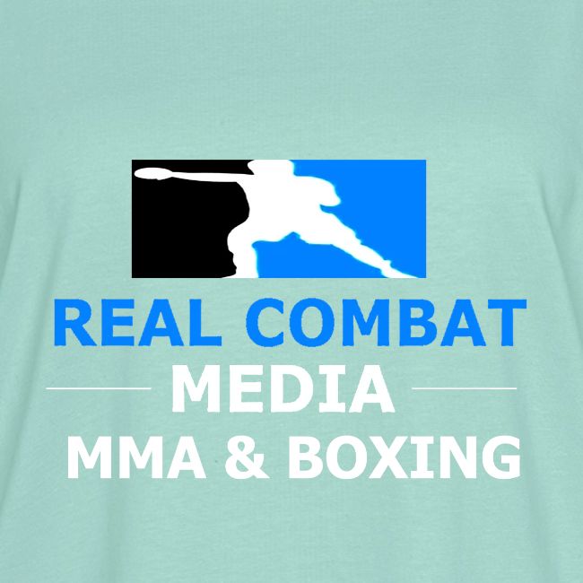 RCM MMA & BOXING Light Blue White Text