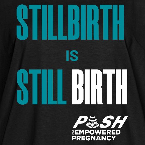 Stillbirth is still BIRTH - Women's Premium Roll Up Sleeve T-Shirt