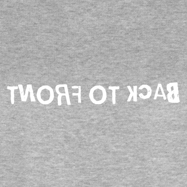 Back To Front Word Art