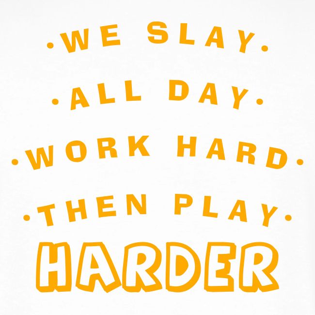 We Slay All Day Shiny Shirt Metallic Silver & Gold