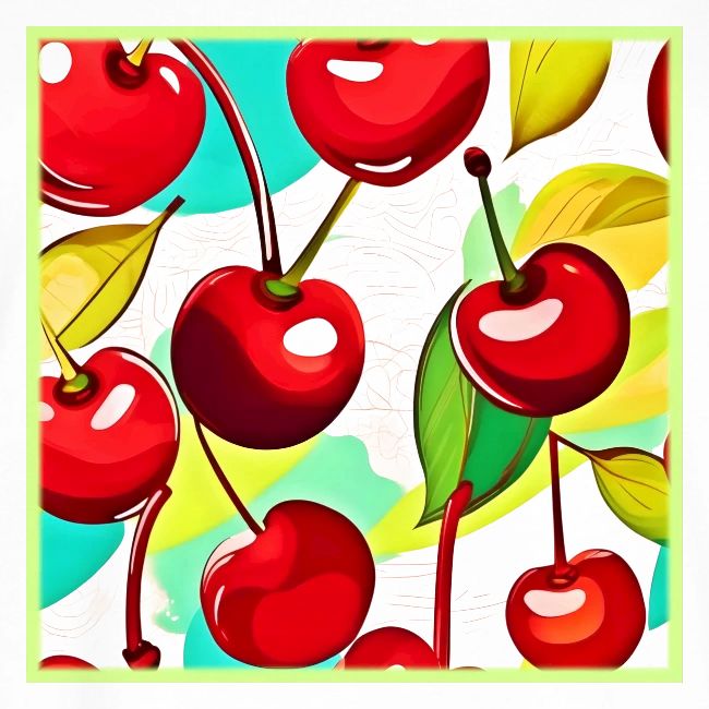 Vibrant Cherry Pattern