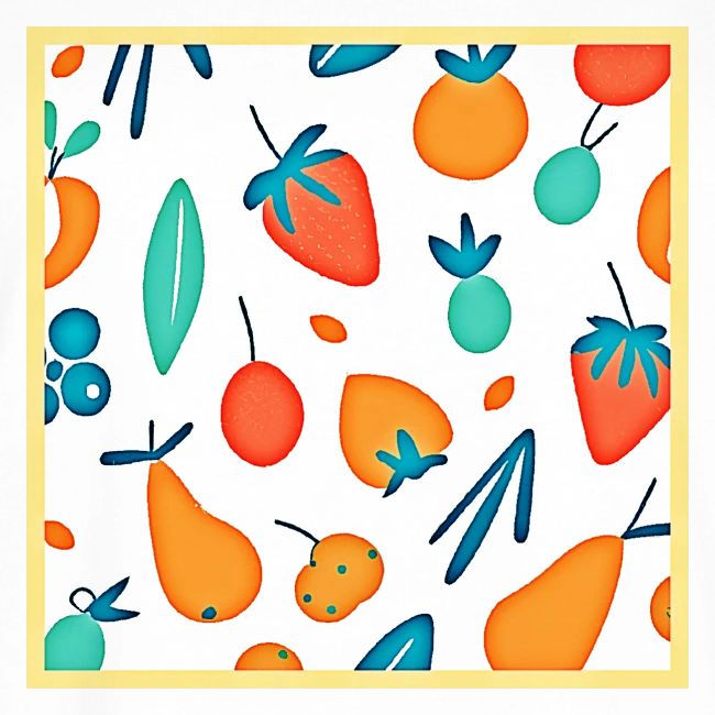 Fruit Whimsy: Playful Pattern