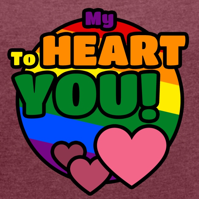My Heart To You! I love you - printed clothes