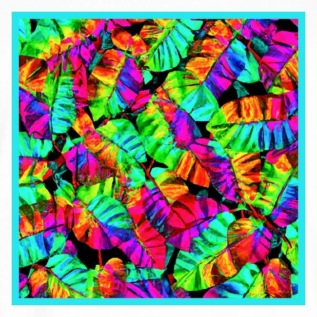Chic Leaf Pattern Stylish Elegance