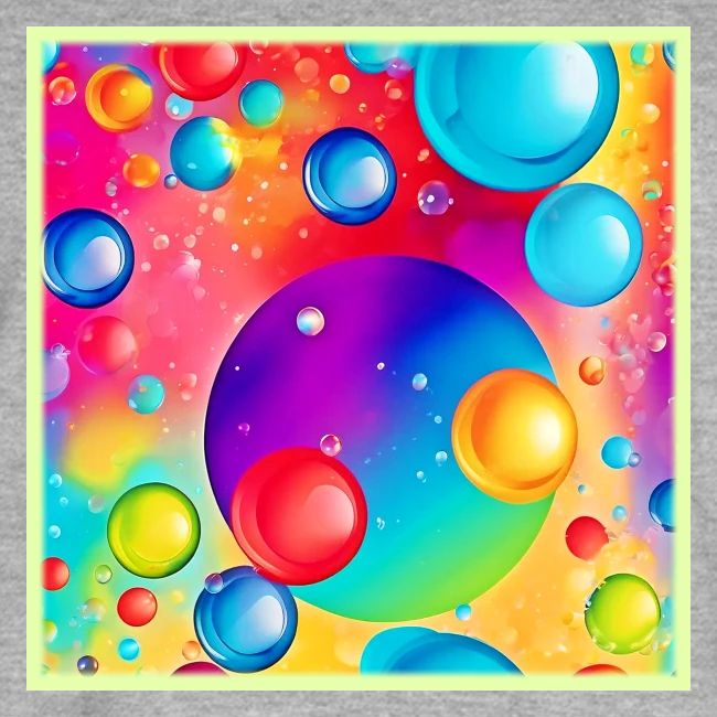 Colorful Sphere Abstract Art