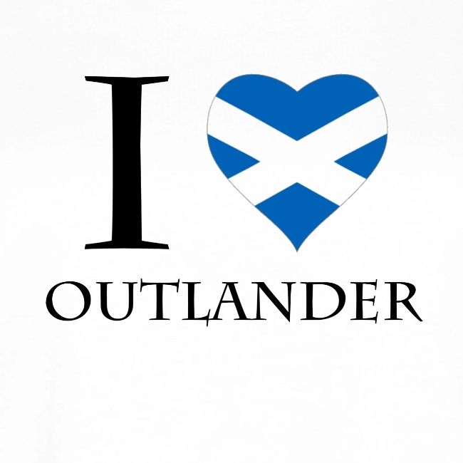 I LOVE OUTLANDER HEART