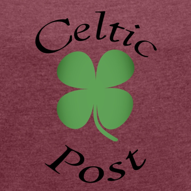 Celtic Post Shamrock