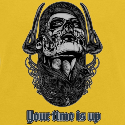 Your Time Is Up - Women's Roll Cuff T-Shirt