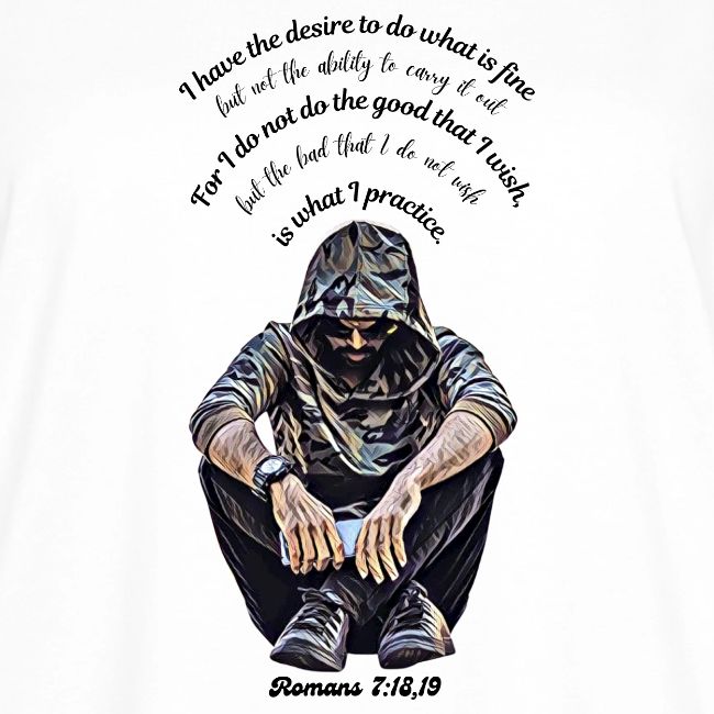 Hooded Man Color Pencil Sketch Drawing Scripture