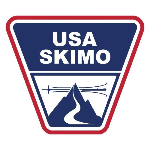 USA Skimo Ski Area Sign - Women's Premium Roll Up Sleeve T-Shirt