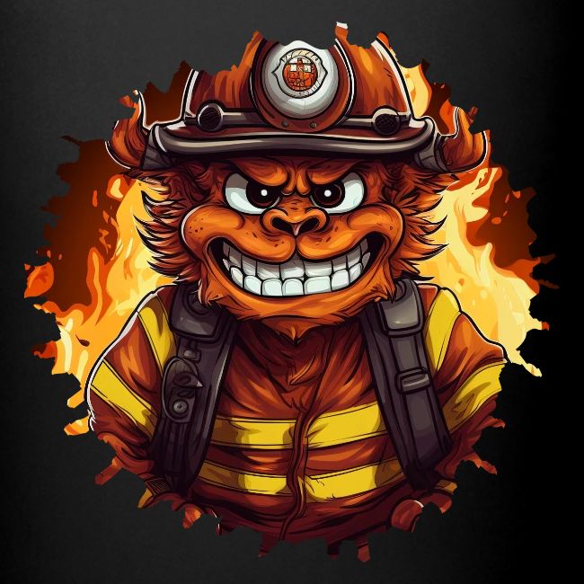 Firefighter monster