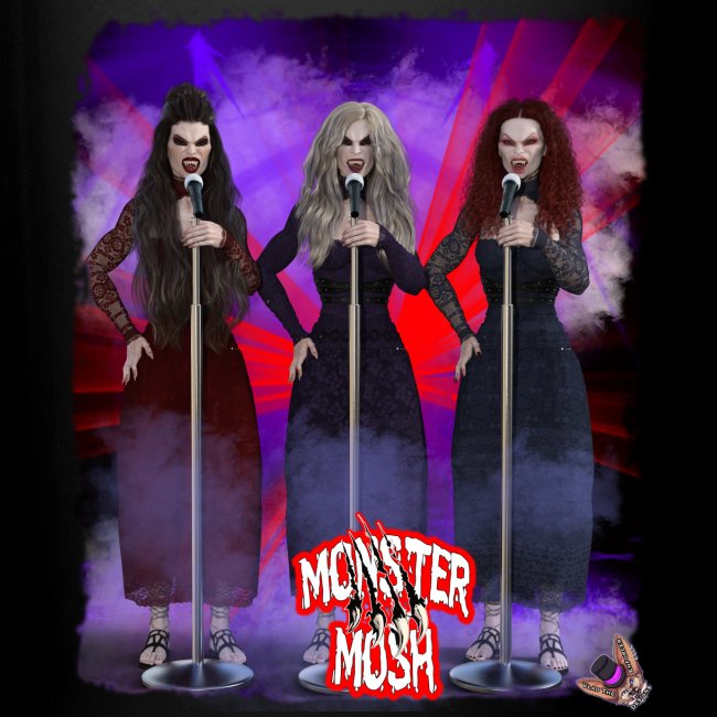 Monster Mosh Dracs Brides Backing Vocals
