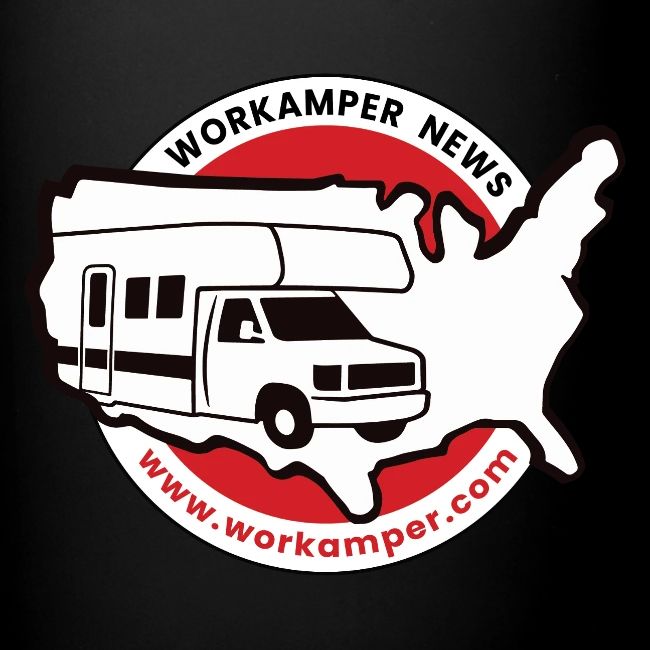 Workamper News Official Logo with Website URL