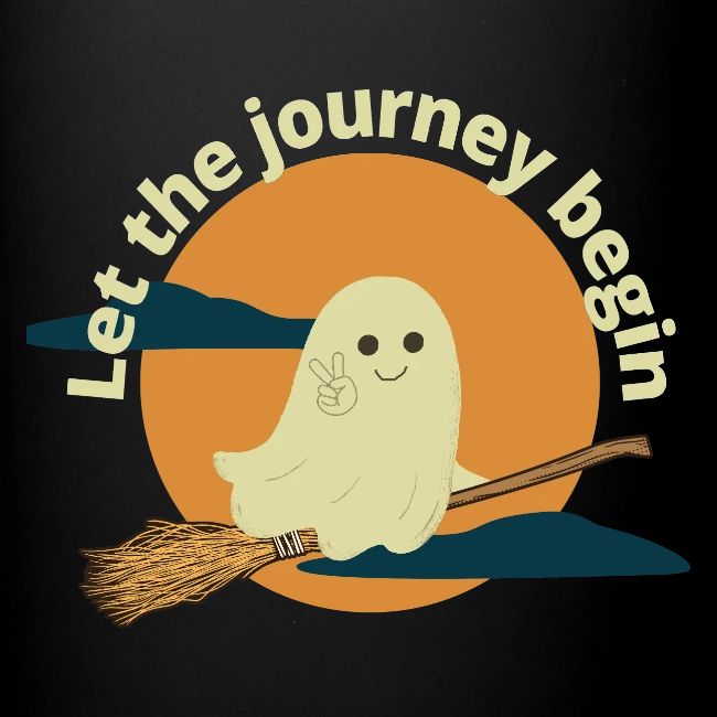 Let the Halloween Journey Begin | Ghost on Broom