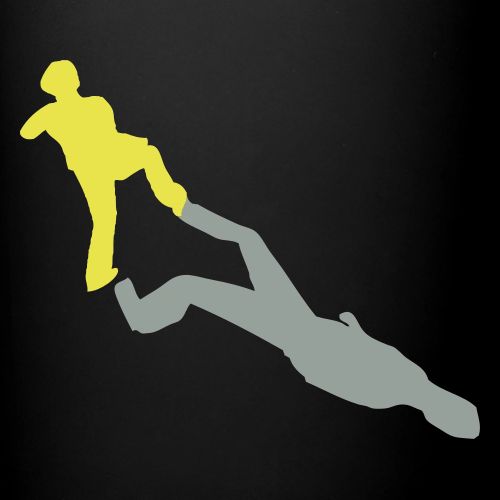 Runner with Shadow (Color Option) - Full Color Mug