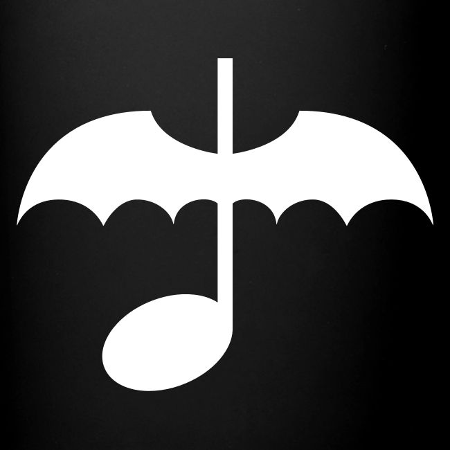 Music Note with Bat Wings