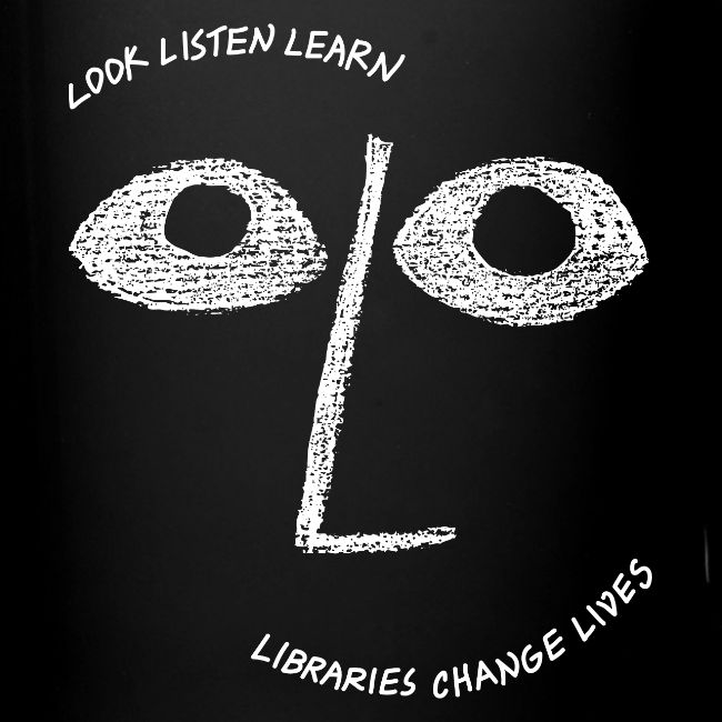 Vintage ALA: Libraries Change Lives Face