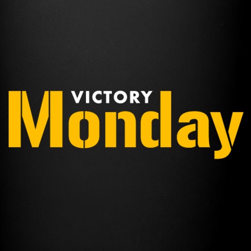 Victory Monday (Black/2-sided) - Full Color Mug