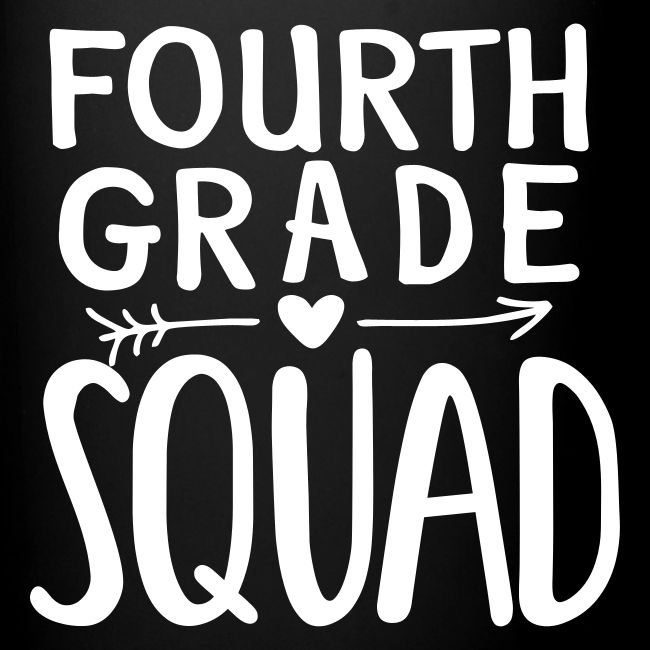 Fourth Grade Squad Teacher Team T-Shirts